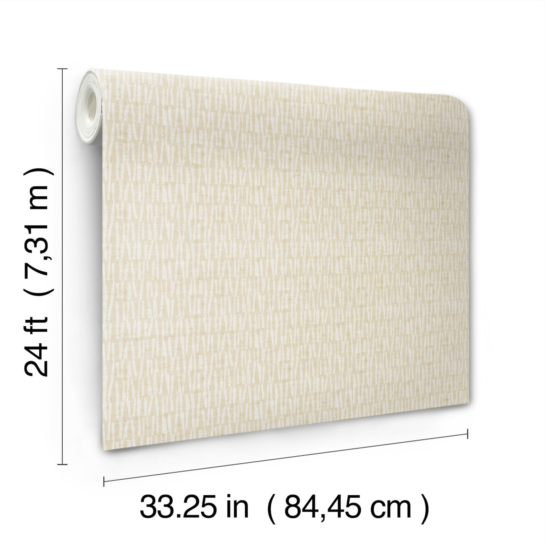 Thatched Taupe Wallpaper large image 
