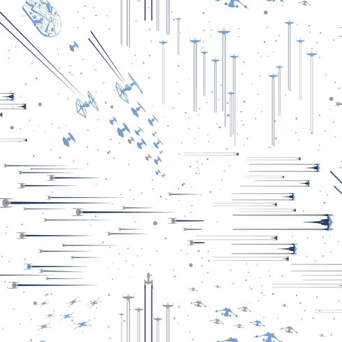 Star Wars: Galactic Battles Blue Wallpaper