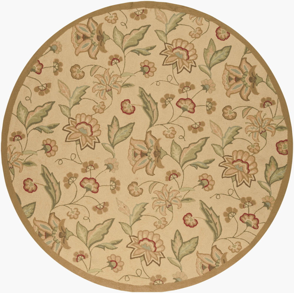 Rain Handmade Rug, by Surya, 1'6" length x 1'6" width