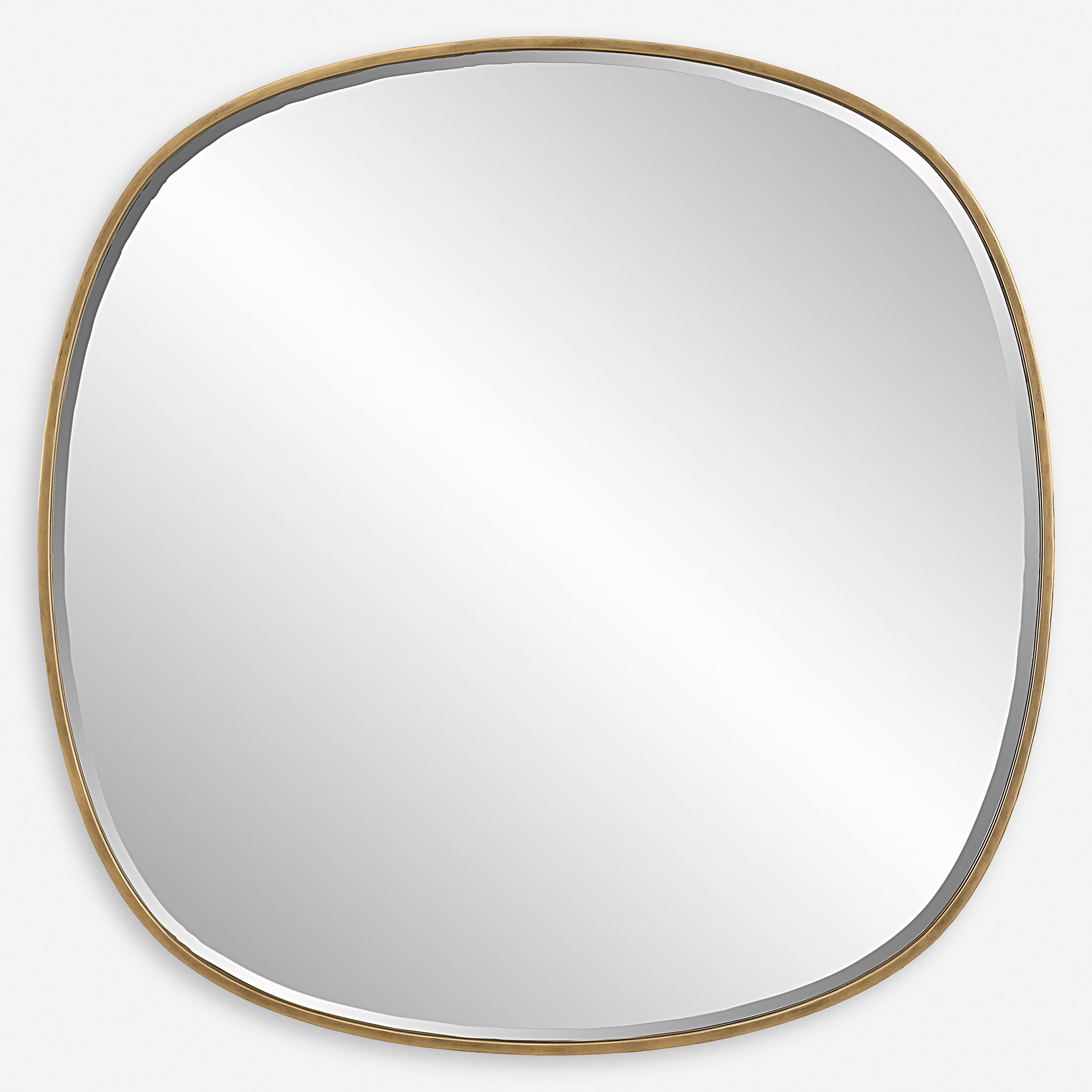 Webster Antique Gold Mirror large image 