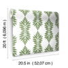 Broadsands Botanica Green Peel & Stick Wallpaper thumbnail 5