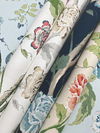 Teahouse Floral Light Blue Wallpaper thumbnail 4