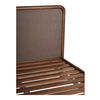 Rye Queen Bed Warm Brown, by Moe's Home, 66" width x 40.6" height x 84" depth thumbnail 6