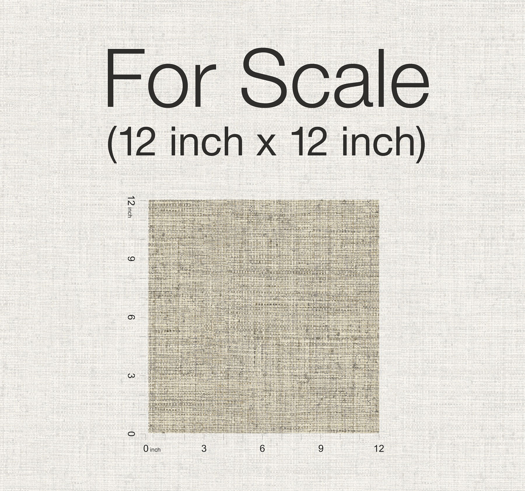 Papyrus Weave Neutral Peel & Stick Wallpaper, by York Wall, 20' length x 2'3" width x 0.02" depth View 5