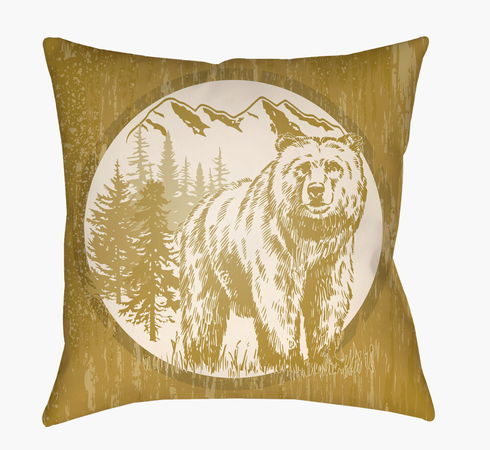 Lodge Cabin Floor Pillow