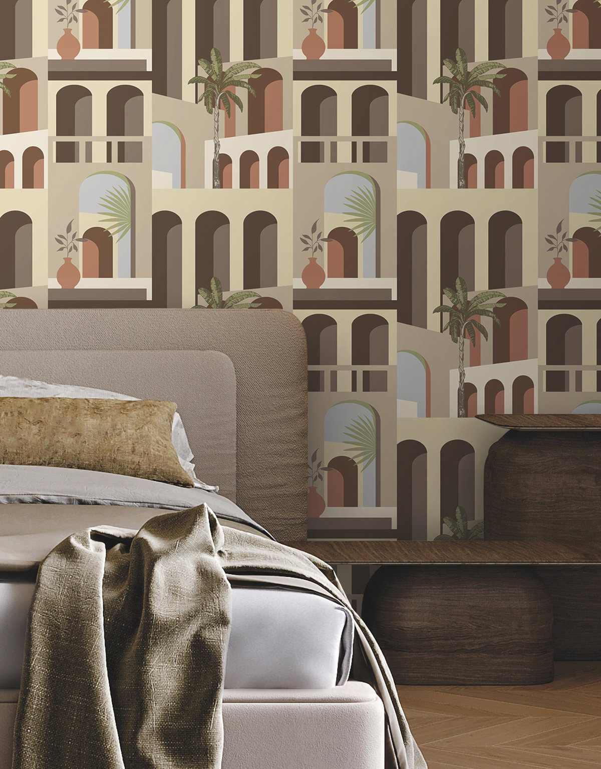 Monte Vista Sunstone Wallpaper, by York Wall, 27' length x 2'3" width x 0.02" depth View 3