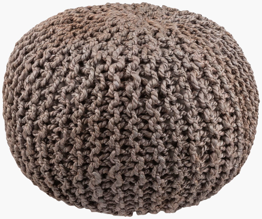 Bermuda Pouf, Ottoman by Surya, 20" width x 14" height
