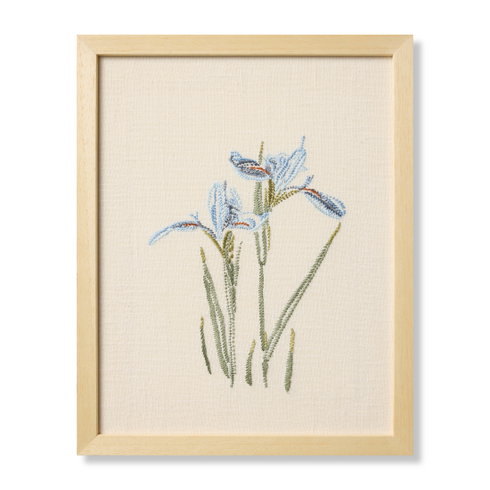 Loloi Iris Blue Wall Art