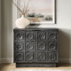 Shelby 2 Door Ebony Stained Cabinet, Furniture by Uttermost, 39.4" width x 34" height x 16" depth thumbnail 2