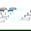 Piazza Outdoor Barstool Blue - Set Of Two thumbnail 2