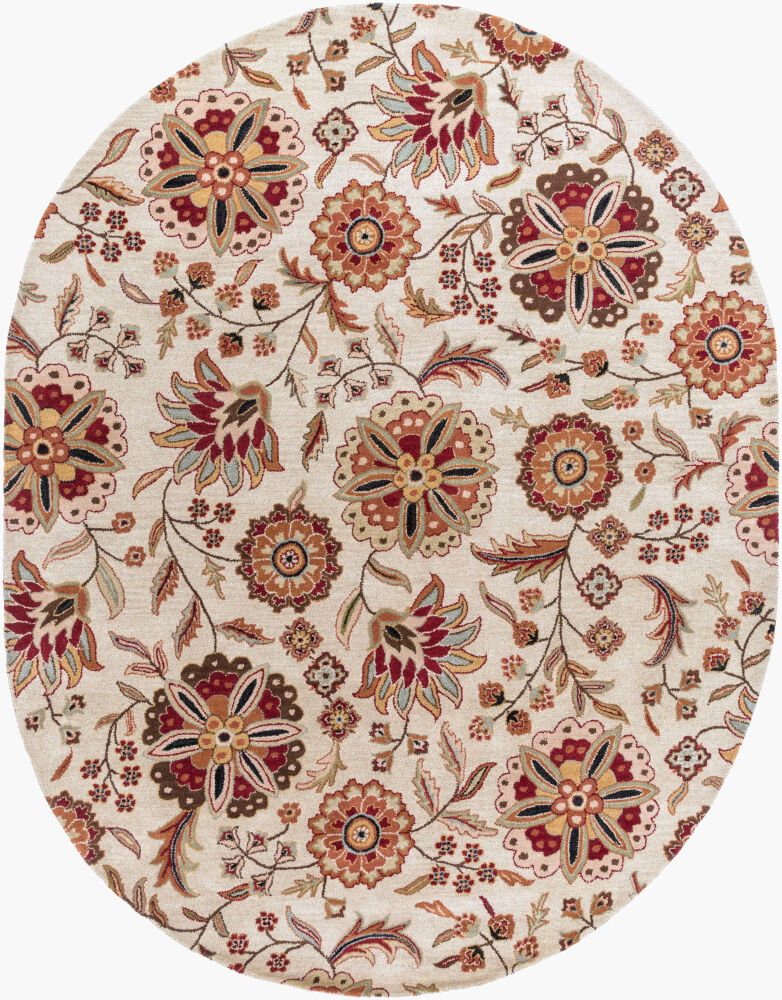 Athena Handmade Rug, by Surya, 10' length x 8' width