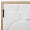 Weimar 2 Door White Cabinet, Furniture by Uttermost, 43.37" width x 31.5" height x 15.87" depth thumbnail 8