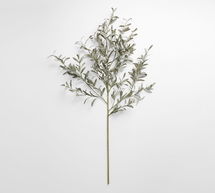 Online Designer Patio Faux Fading Olive Branch, 48", Green