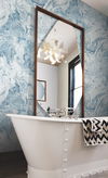 Oil & Marble Blue Peel & Stick Wallpaper thumbnail 1