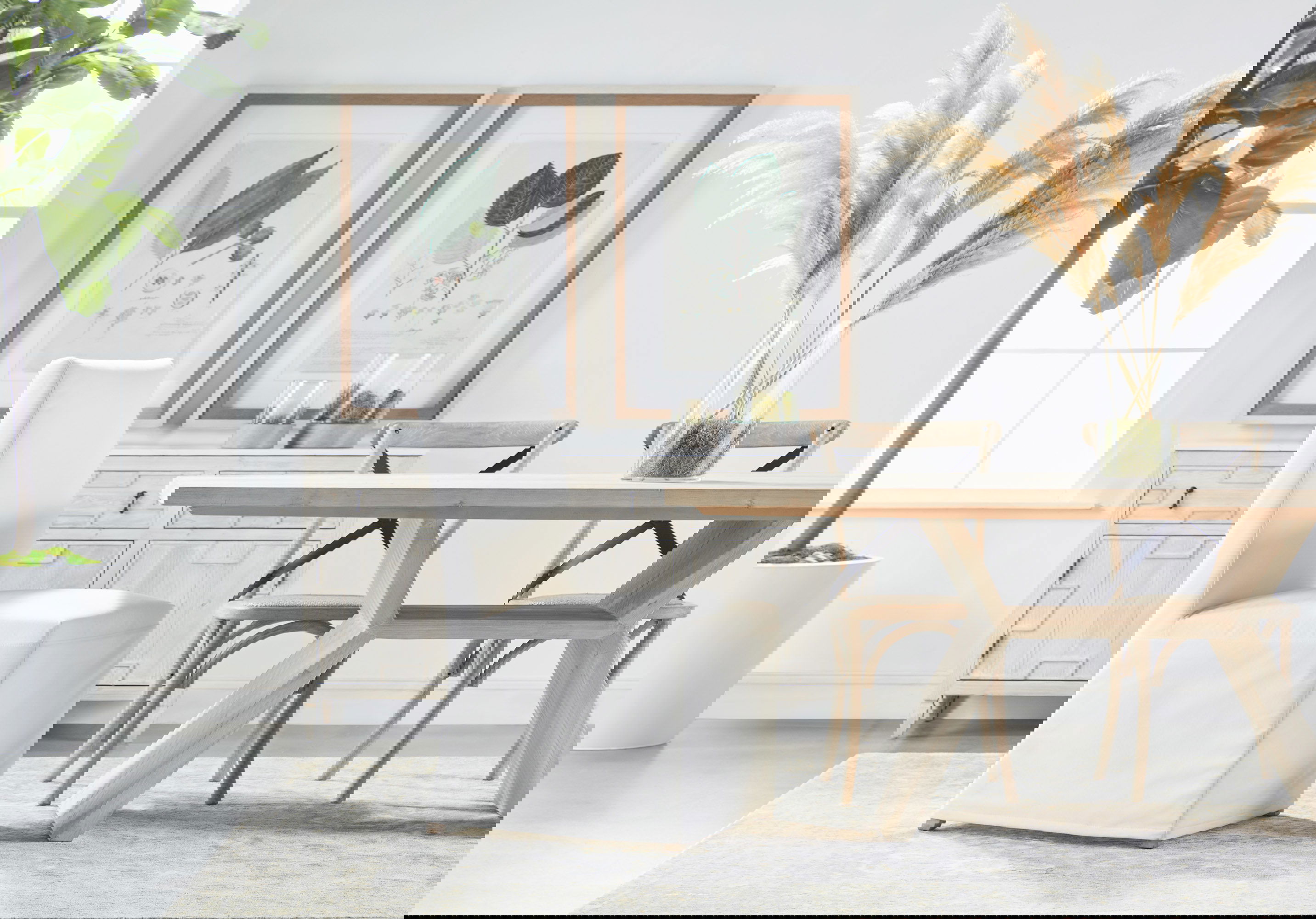 Levi Slipcover Dining Chair, Set of 2, by Essentials for Living, 22" width x 40.5" height x 26" depth View 16