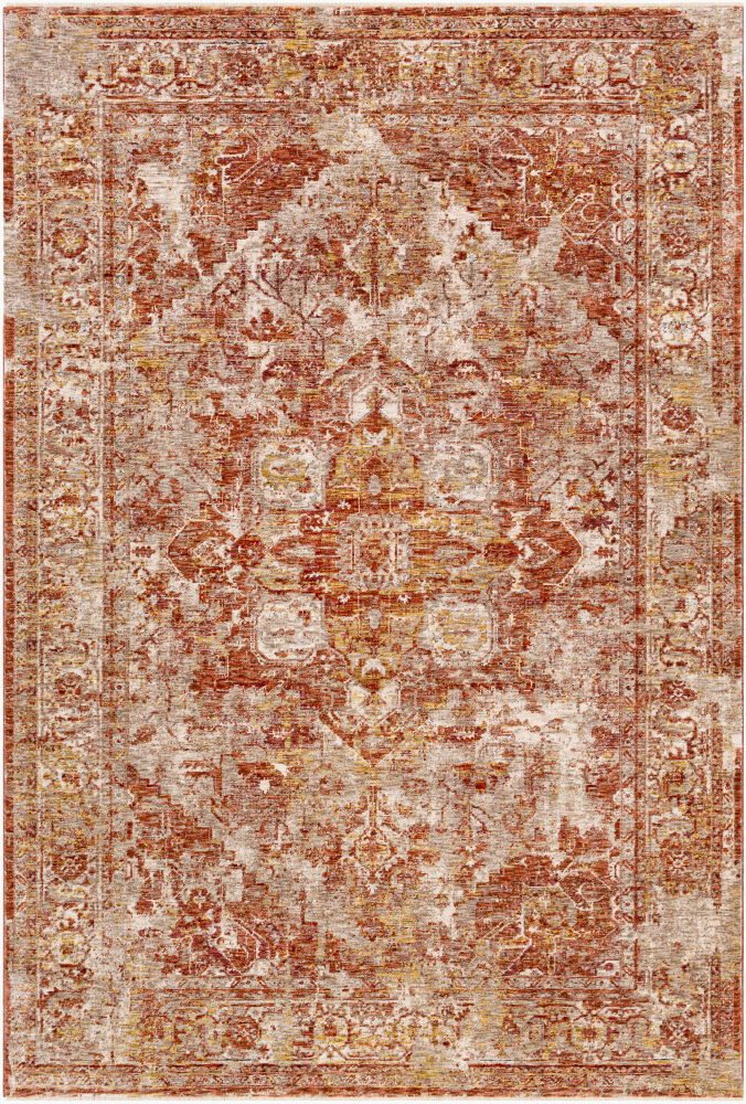 Mirabel Machine Woven Rug, by Surya, 9'6.17" length x 6'6.74" width