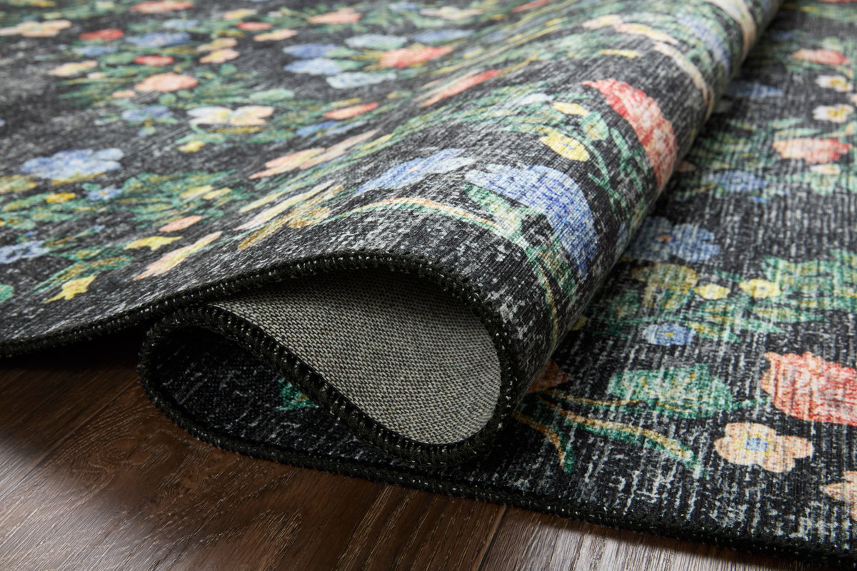 Rifle Paper Co. x Loloi Palais Rug, 1'6" length x 1'6" width View 3