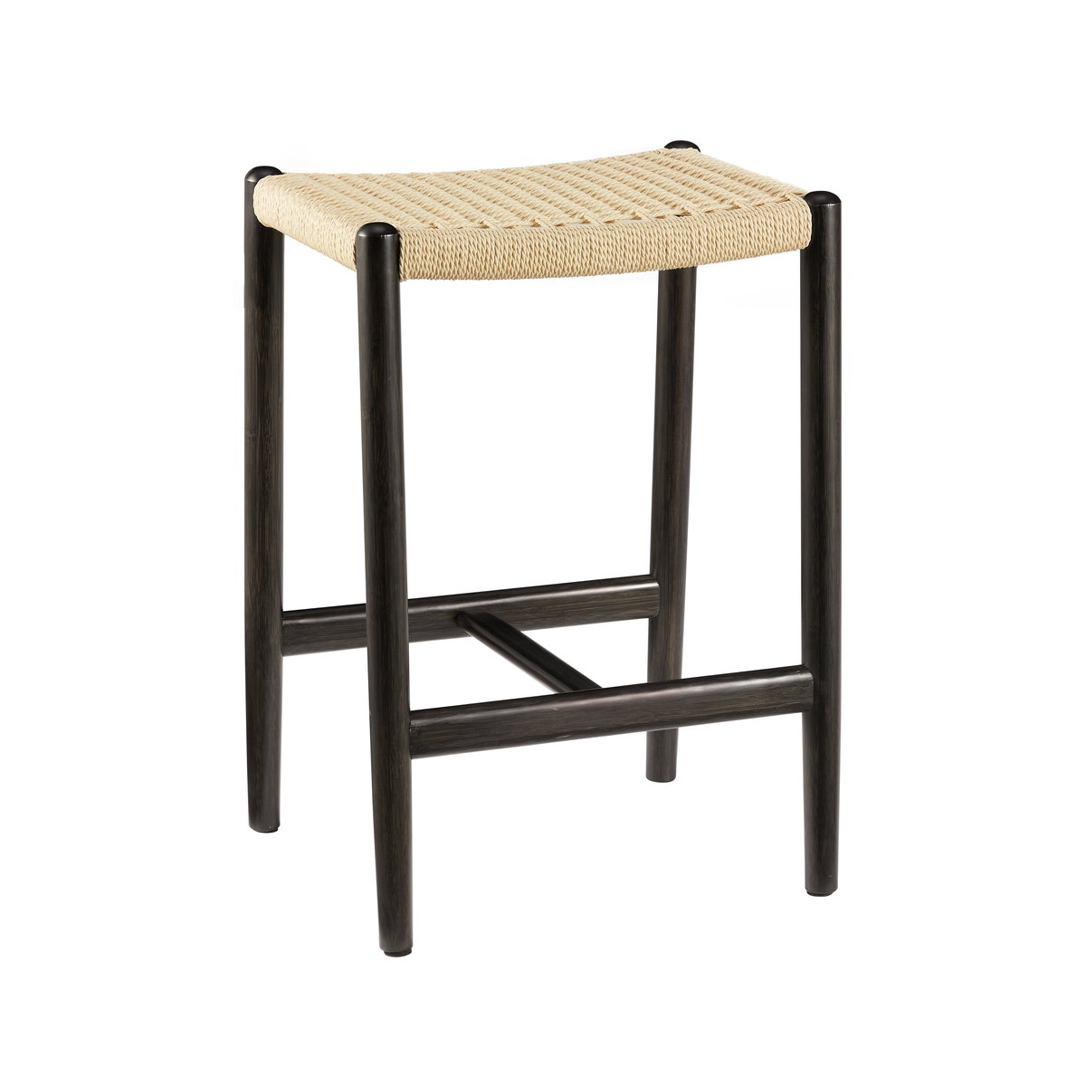 Leif counter height stool, Caviar, Counter & Bar Stool by Greenington, 18.26" length x 16" width x 26" height View 1