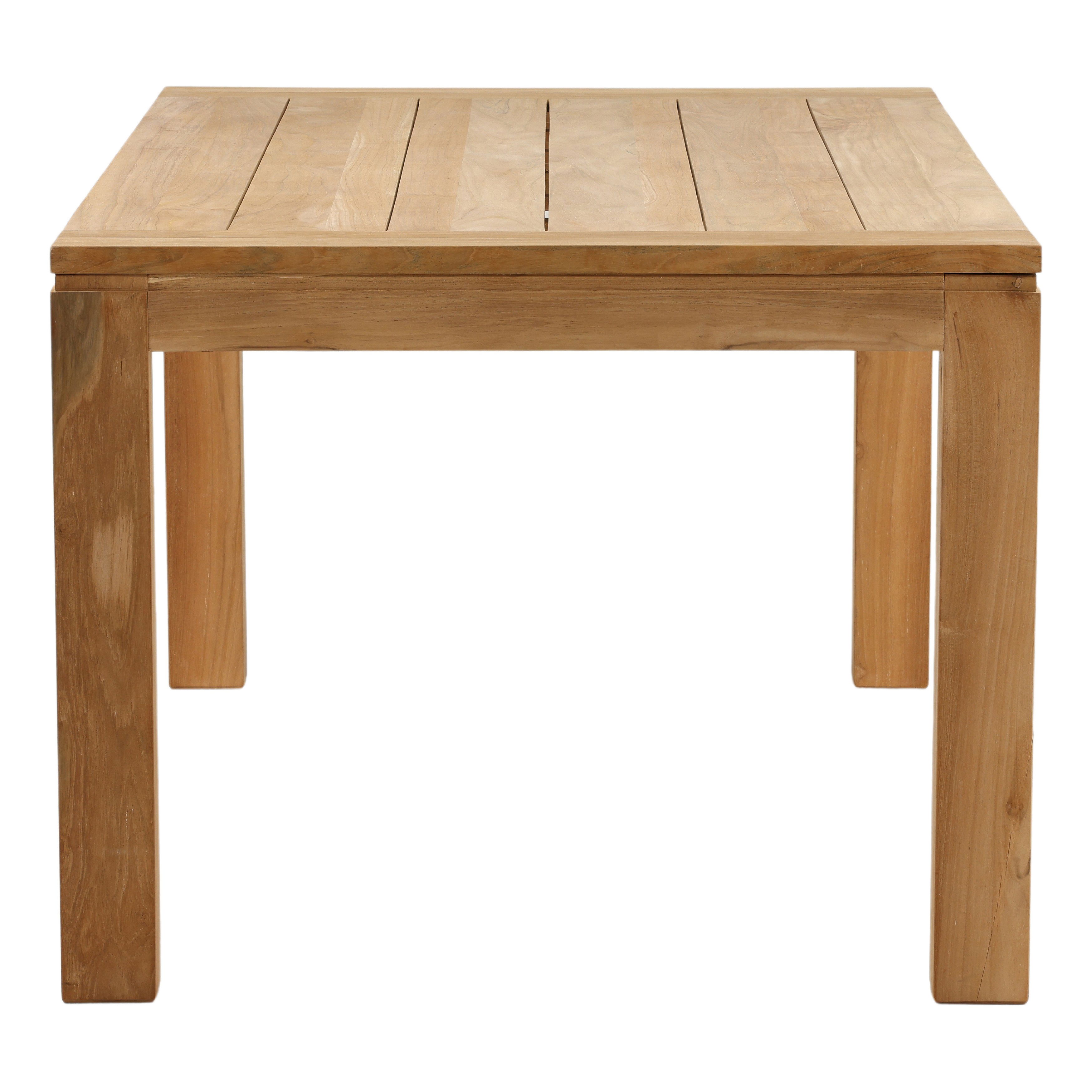 Bosworth Outdoor Dining Table Natural large image 