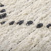 Calvert 5 x 8 Gray Cotton Hand Woven Diamond Patterned Rug thumbnail 7
