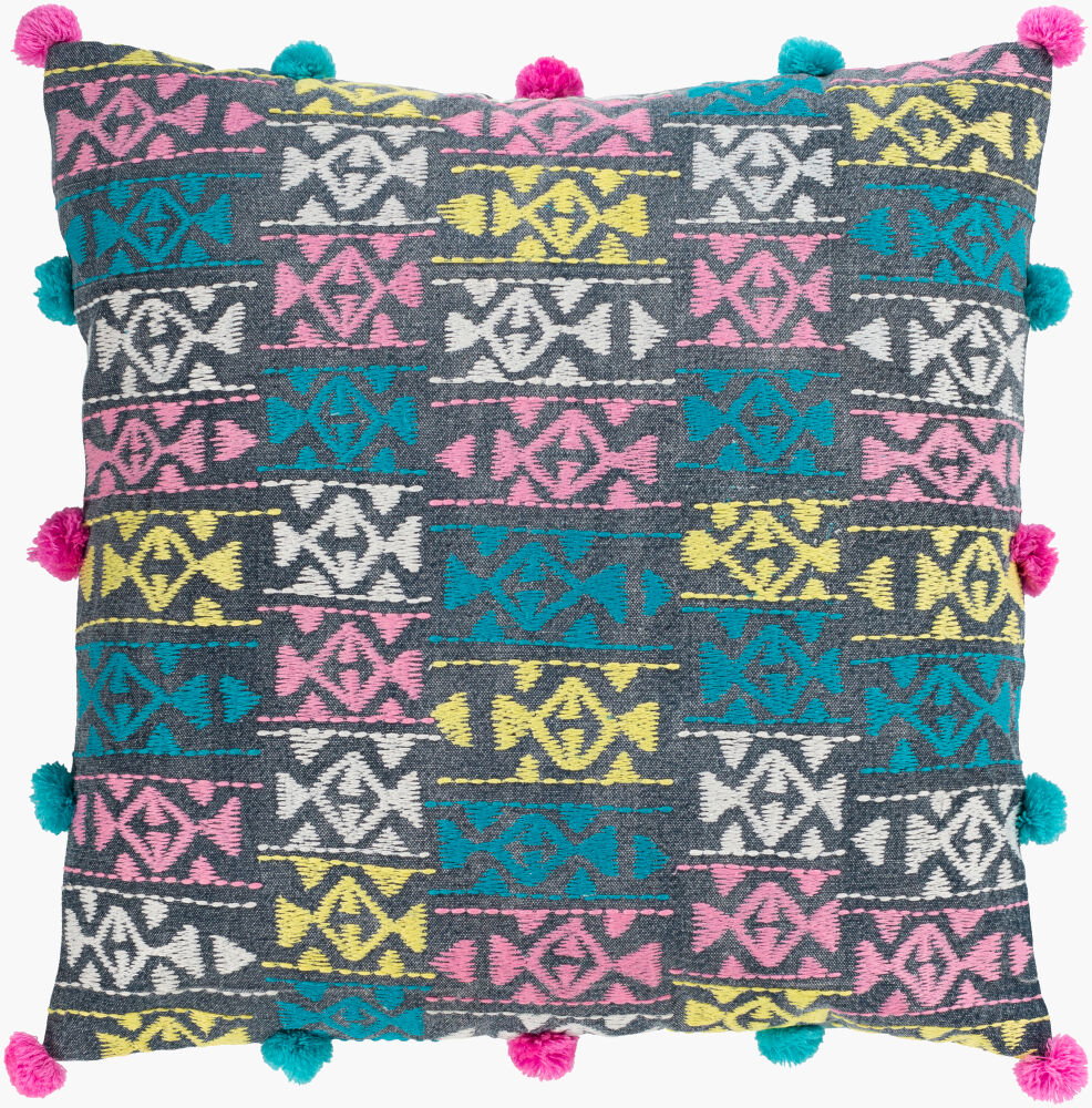 Kiko Accent Pillow Poly, Decorative Pillow by Surya, 20" length x 20" width