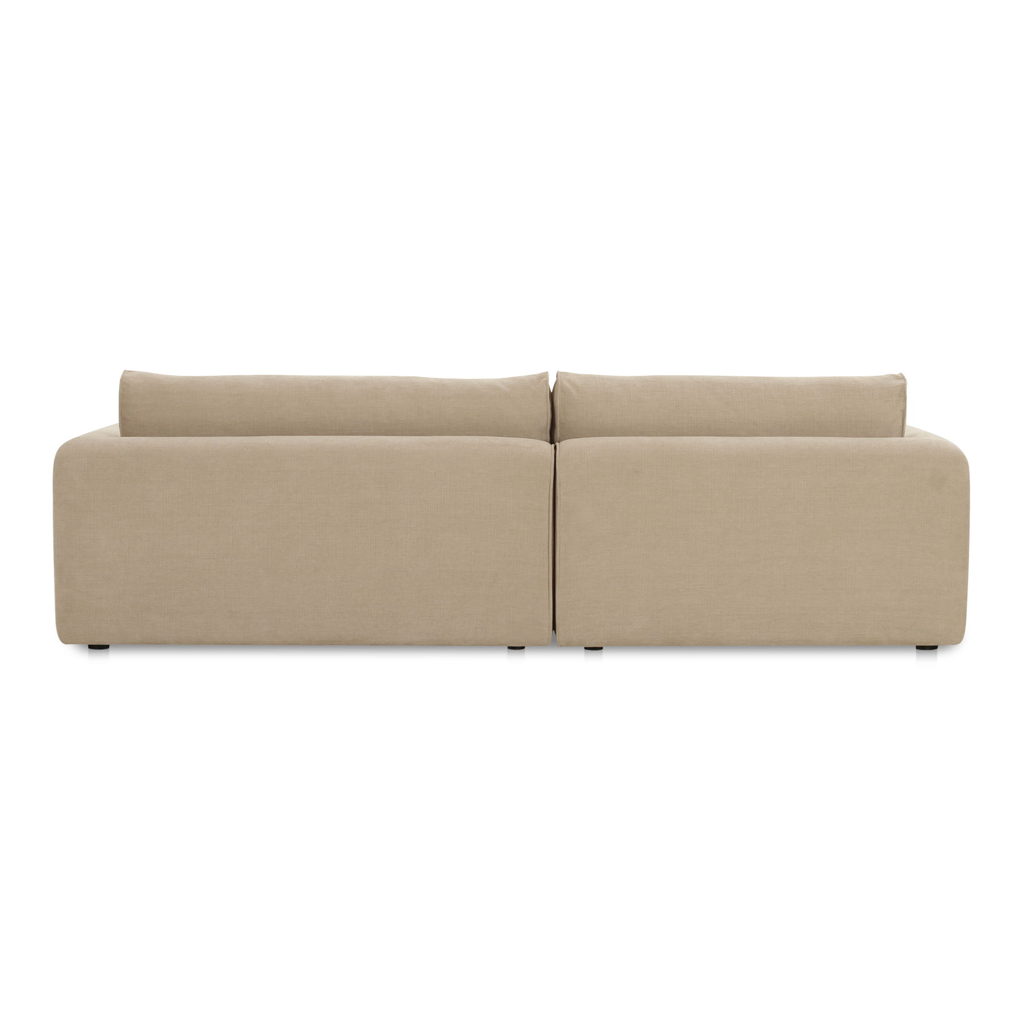 Madrid Left Sectional Cool Beige large image 