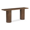 Hadley Console Table Warm Brown, by Moe's Home, 80" width x 33" height x 18" depth thumbnail 2