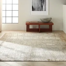 Online Designer Combined Living/Dining Abstract Rug