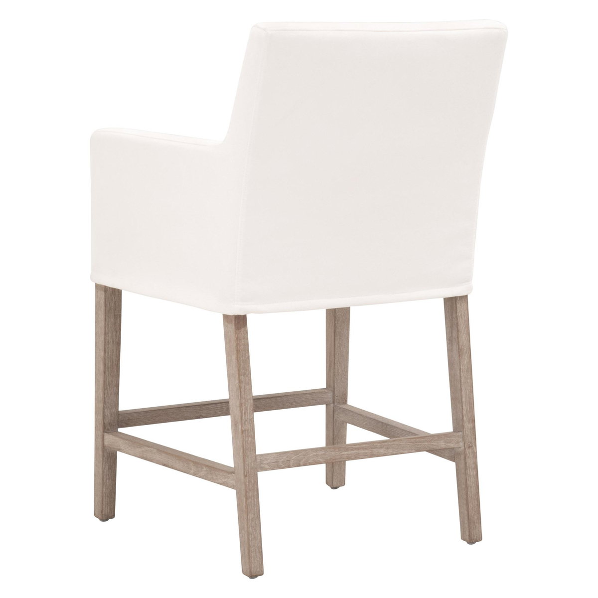 Drake Slipcover Counter Stool, Dining Chair by Essentials for Living, 23.5" width x 39.5" height x 24.5" depth View 4