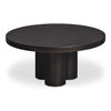 Logan Outdoor Coffee Table Black, by Moe's Home, 35" width x 16" height x 35" depth thumbnail 3