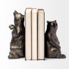 Sleuth (Set of 2) 9L x 8W Grizzly Bear Bookends, by Mercana, 7.48" length x 4.53" width x 9.45" height thumbnail 6