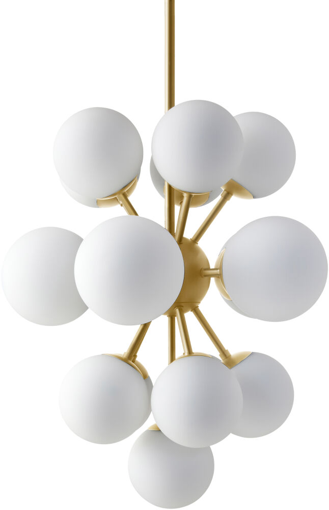 Liora Chandelier, by Surya, 20" length x 20" width x 16" height