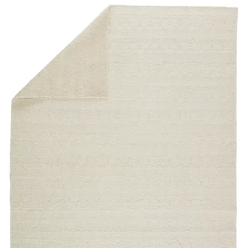 Jaipur Living Caldara LEO06 Handmade Solid Ivory Area Rug (6