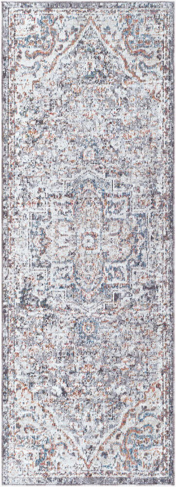 Daytona Beach Machine Woven Rug, by Surya, 7'2.61" length x 2'7.5" width