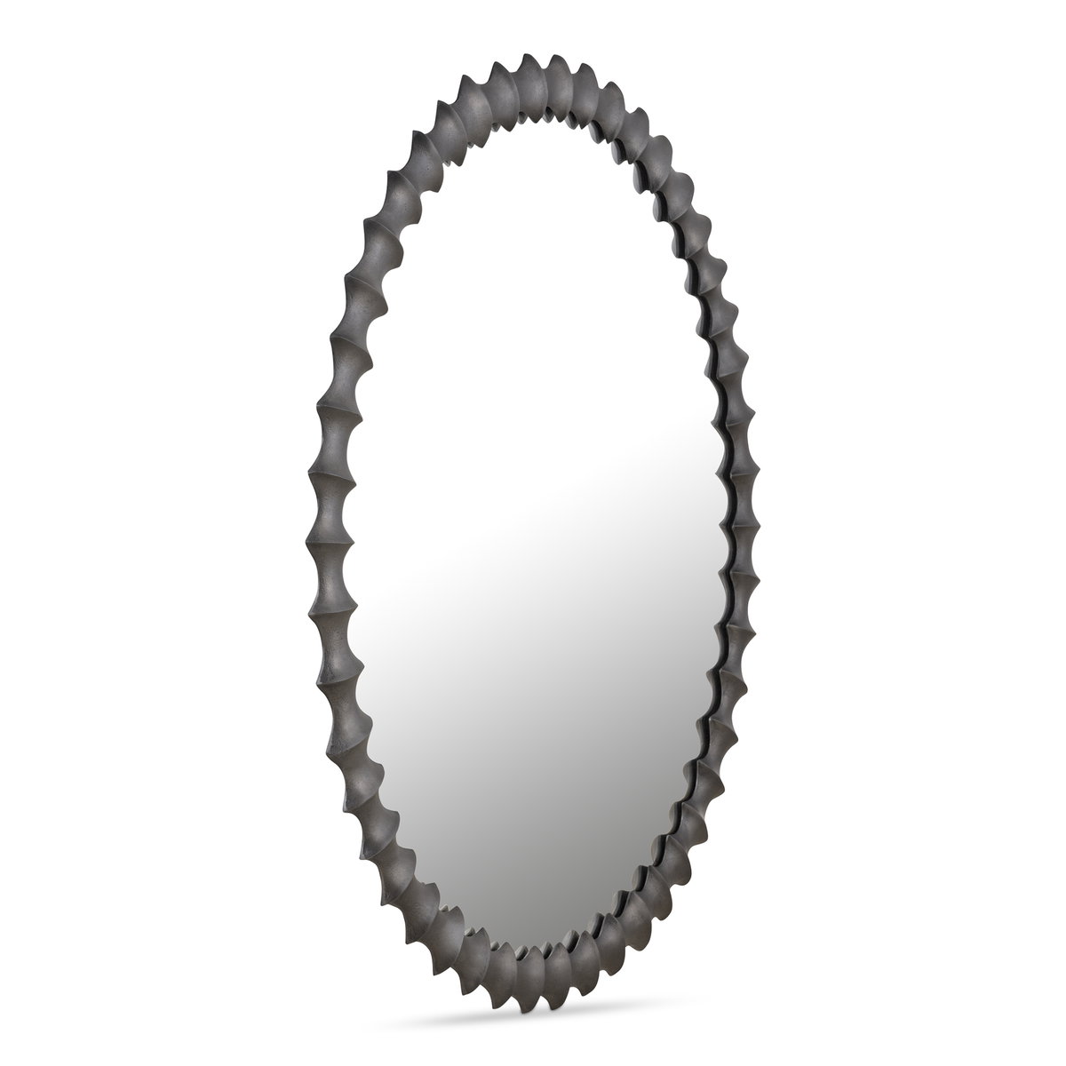 Whitby Mirror Black, by Moe's Home, 36" width x 36" height x 1" depth View 3