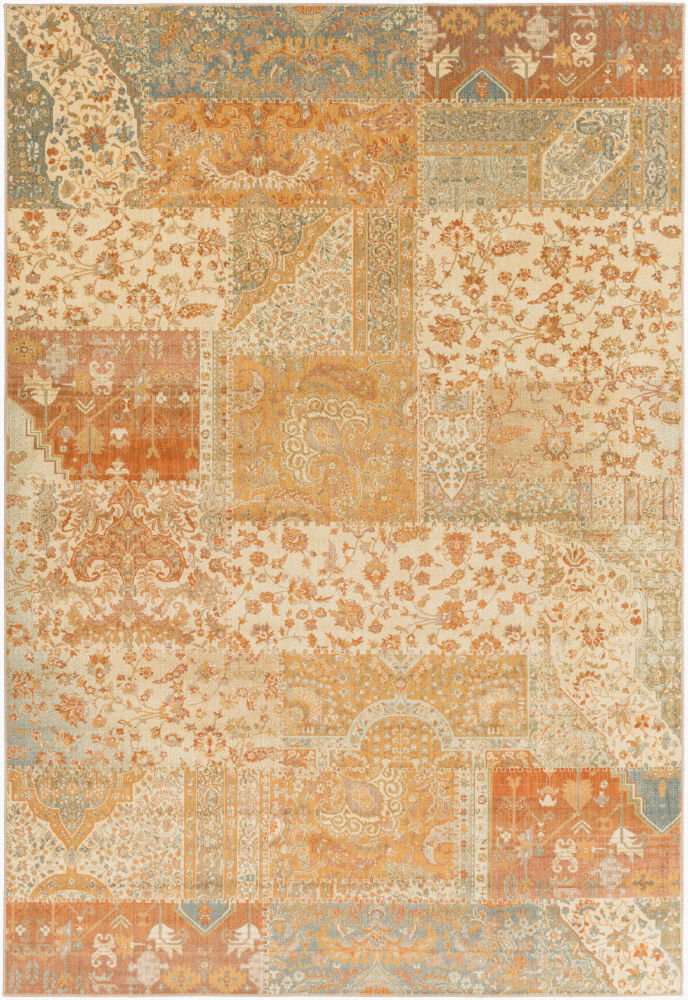 Hathaway Machine Woven Rug, by Surya, 1'5.72" length x 1'5.72" width