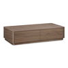Round Off Coffee Table Walnut Brown thumbnail 1