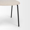 Corey Dining Chair with Oatmeal Fabric & Matte Black Metal thumbnail 9