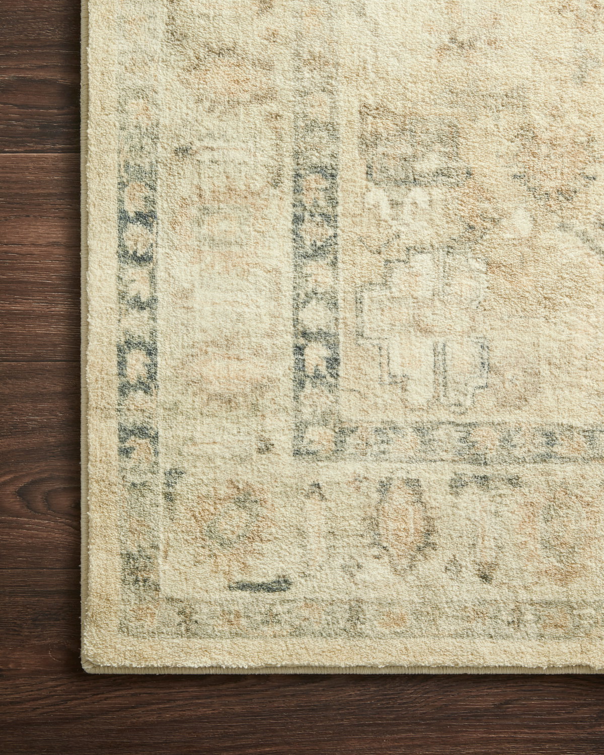 Loloi Rosette Rug, 2'6" length x 7'6" width View 7