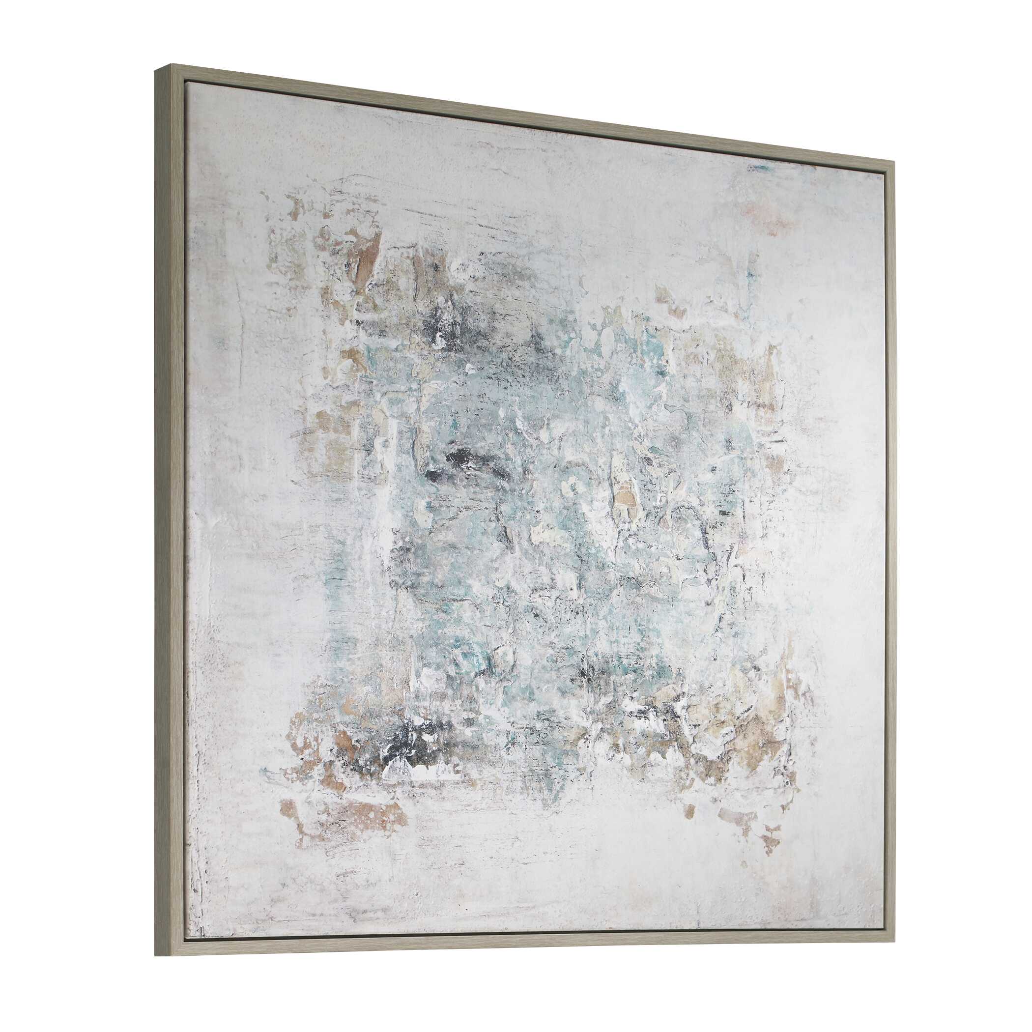 Find Me Here Abstract Framed Canvas Art, Painting by Uttermost, 41.5" width x 41.5" height x 2" depth View 4