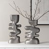 Free Flowing Nickel Vases Set/2 thumbnail 1