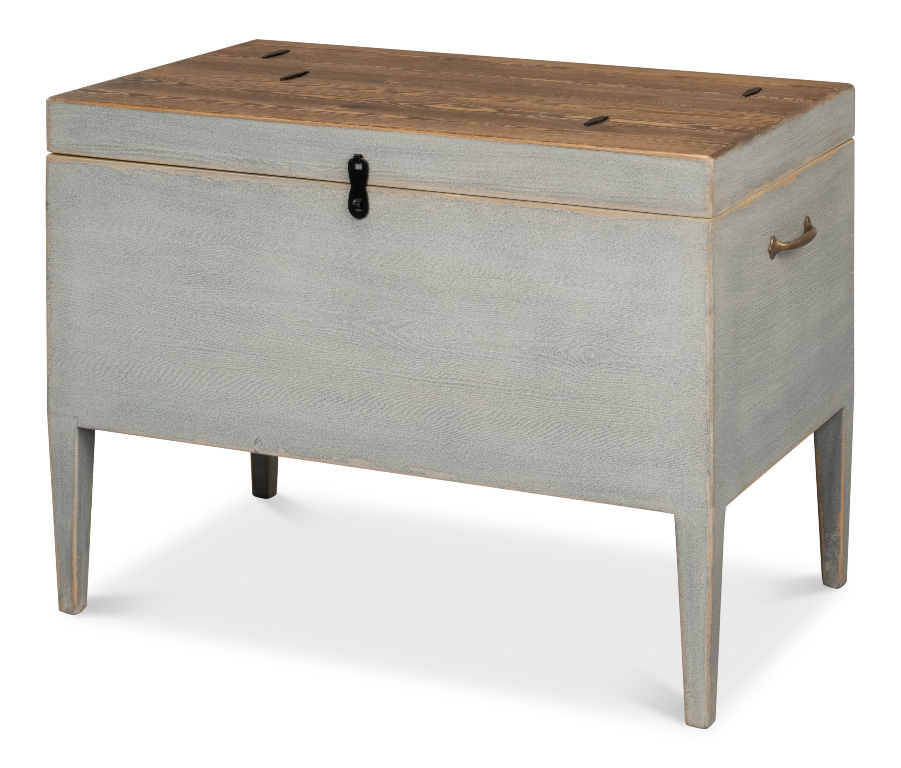 Trunk Side Table W/ Secret Storage large image 