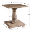 Stratford Pedestal End Table thumbnail 2