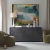 Stevenson Chiseled 4 Door Cabinet, Cabinets & Chest by Uttermost, 74" width x 34" height x 18" depth thumbnail 3