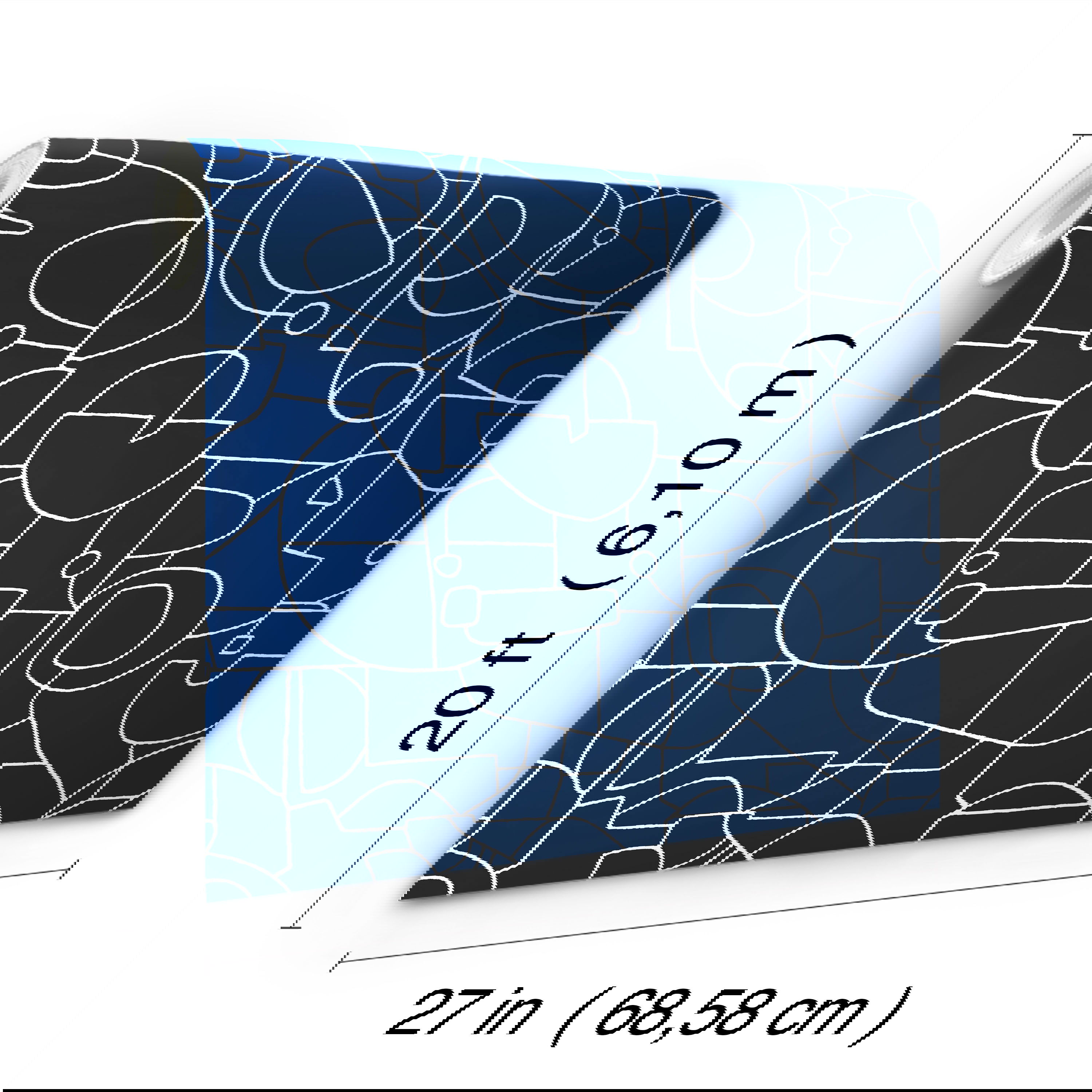 Robotics Navy Peel & Stick Wallpaper, by York Wall, 20' length x 2'3" width x 0.02" depth View 8