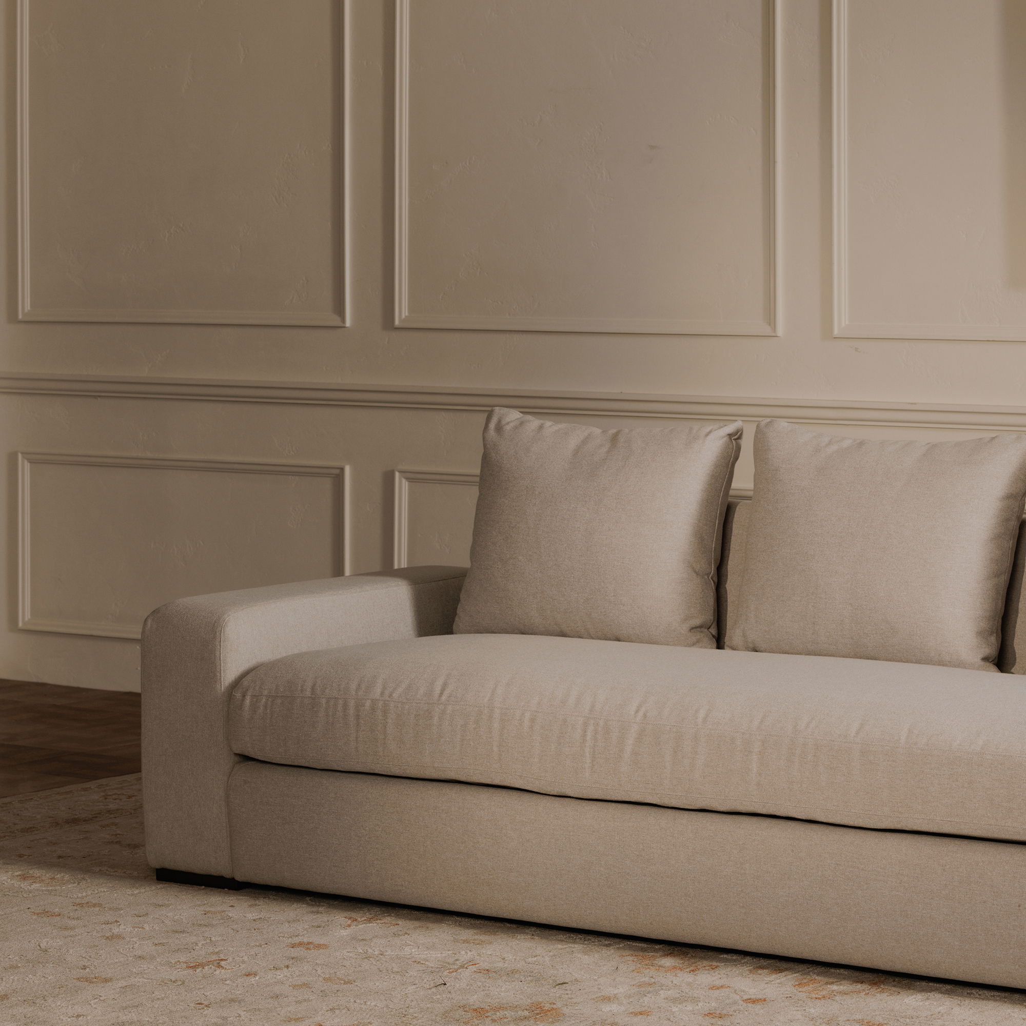 Thomas Sofa Grey large image 
