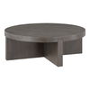 Folke Round Coffee Table Dark Brown thumbnail 2