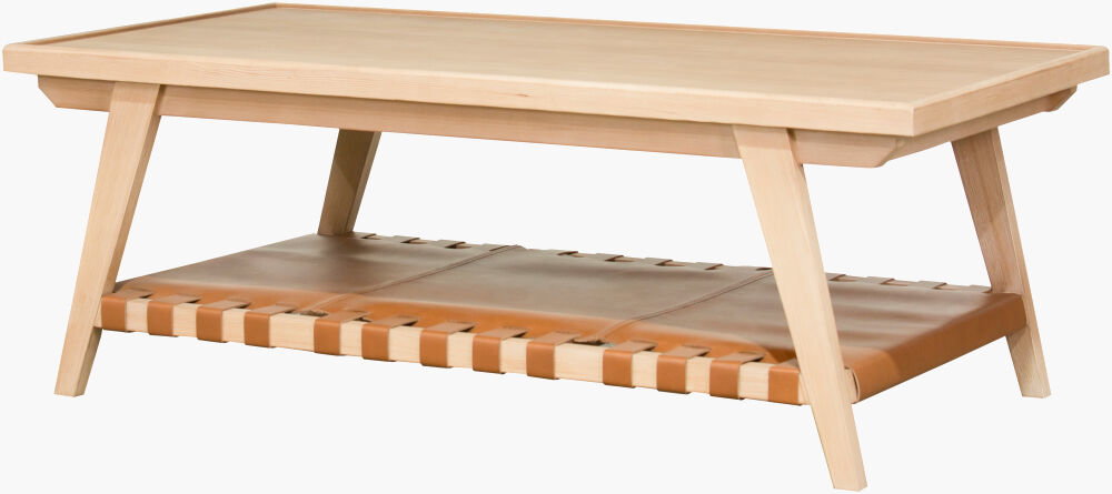 Taft Coffee Table, by Surya, 50" width x 18" height