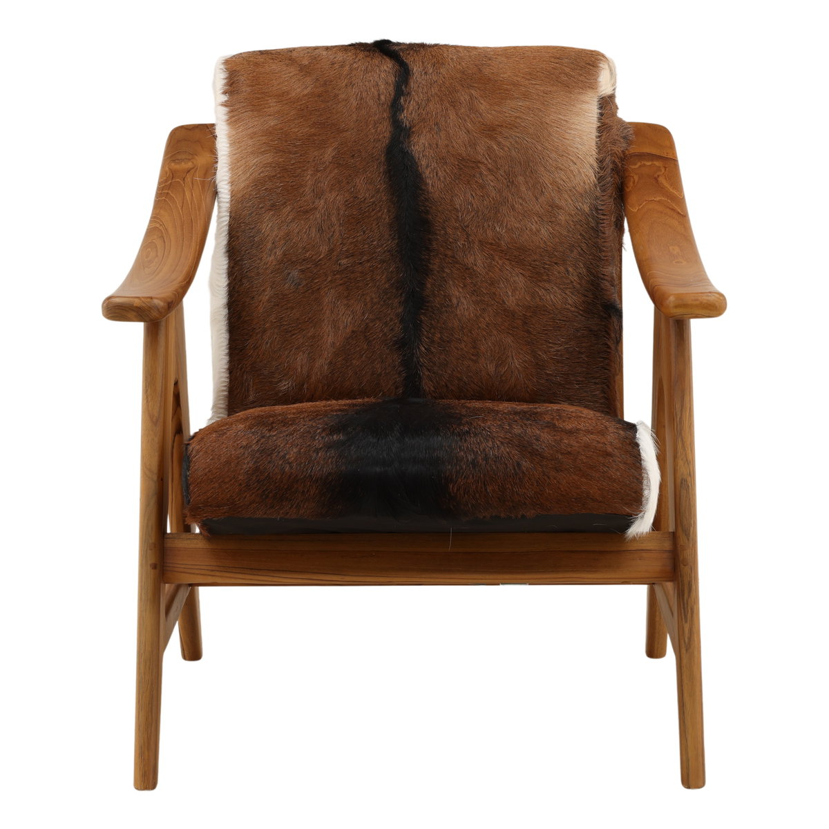 Norcross Occasional Chair Brown, Accent Chair by Dovetail, 28.7" width x 32" height x 32" depth View 2