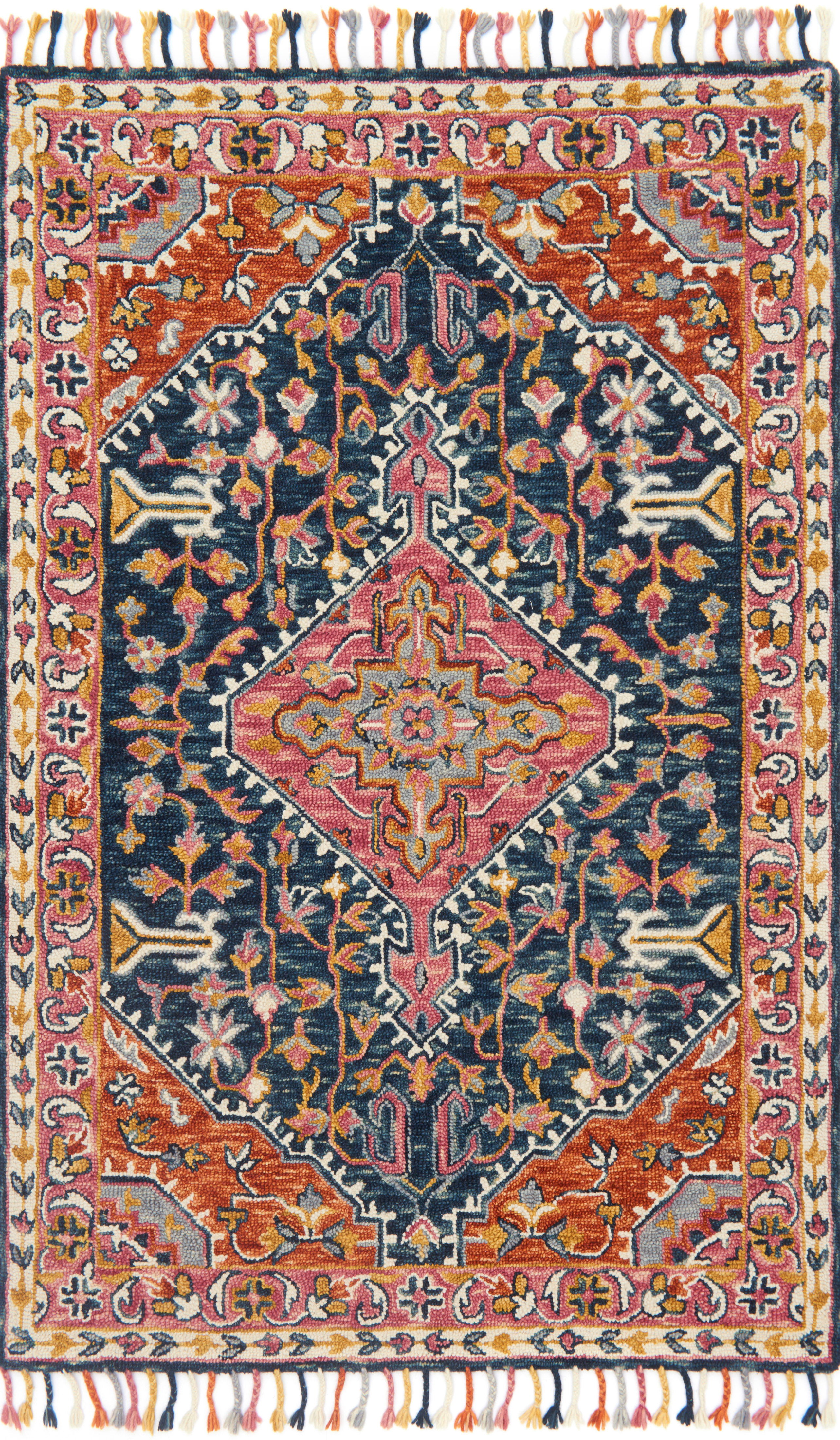 Loloi Zharah Rug, 1'6" length x 1'6" width